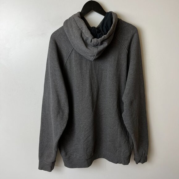 Nike Hoodie Vintage Y2K Gray XL Embroidered Pullover Unisex - Picture 10 of 10